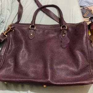 Roots maroon laptop business bag (open to offers)